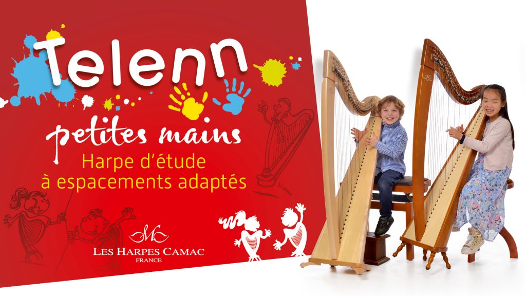 Camac Pr Sente La Telenn Petites Mains Harpe Celtique Con Ue Pour Les