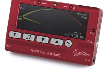 Electronic tuner HT1000 for harp