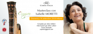 Isabelle Moretti masterclass, Milan 2018