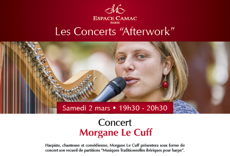 Morgane Le Cuffe à L'Espace Camac, mars 2019