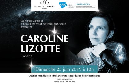 Caroline Lizotte à L'Espace Camac