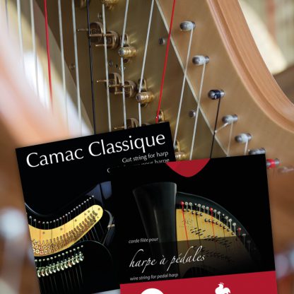 Camac harp strings