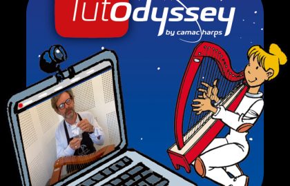 How to put levers on your Odyssey harp
