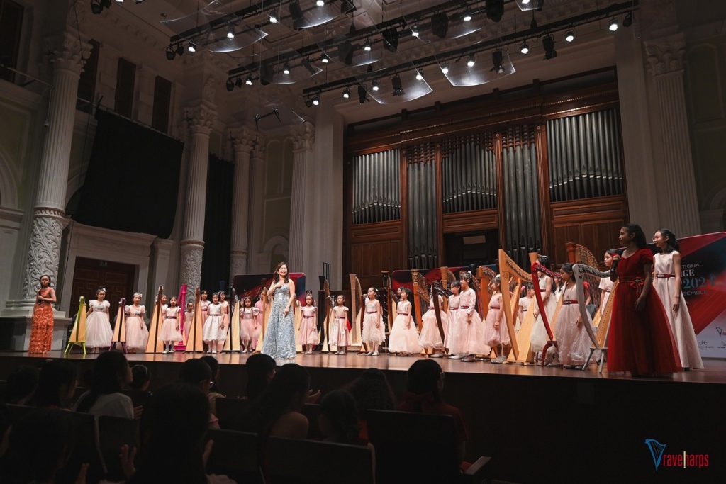 The International Harp Orchestra gala performance