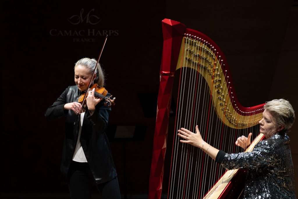 Catrin Finch and Aoife Nì Bhriain 