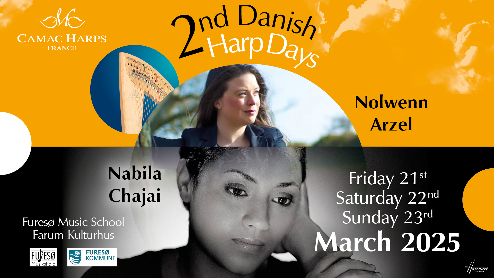 The 2nd Camac Harp Days in Denmark

