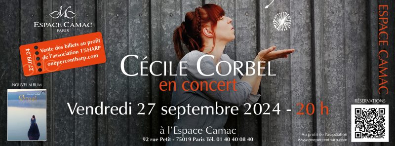 Cécile Corbel at the Espace Camac.