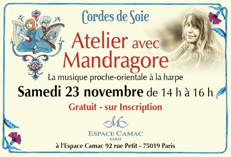 Workshop with Mandragre, 23 November 2024