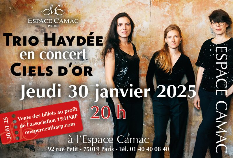 Trio Haydée et ‘Ciels d'or’.