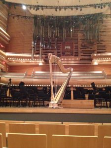 The "Mirror Harp" safely arrived in the Maison Symphonique, Montreal 